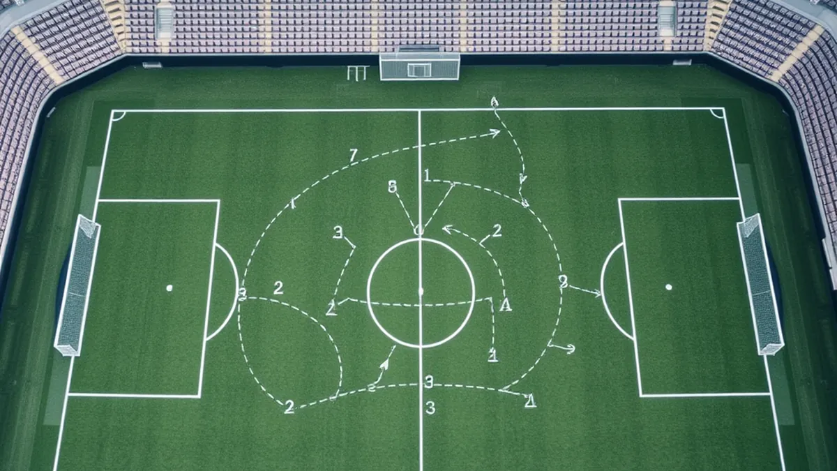The tactical framework of Annagh United's gameplay